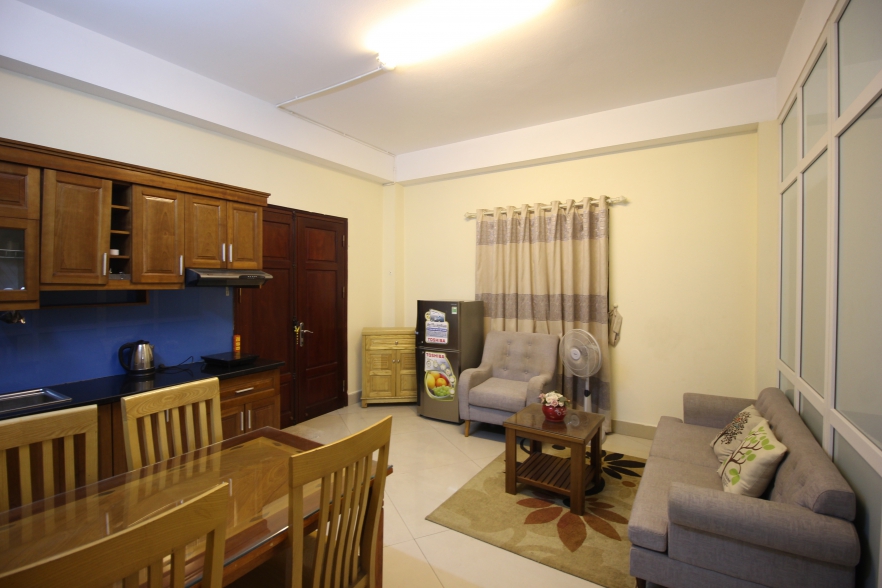 Brightly 1 bedroom apartment for rent in Tay Ho Hanoi
